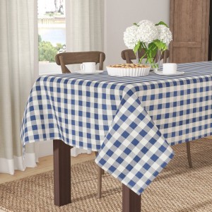 August Grove Arlington Checkered Cotton Tablecloth AGGR8743